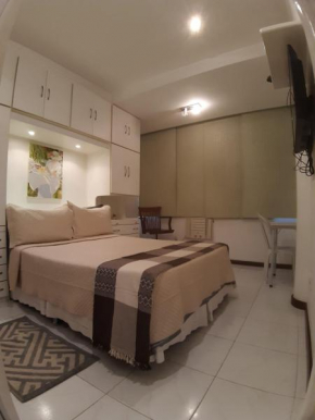 Copacabana, 1 quarto vista mar confortavel 100m da praia